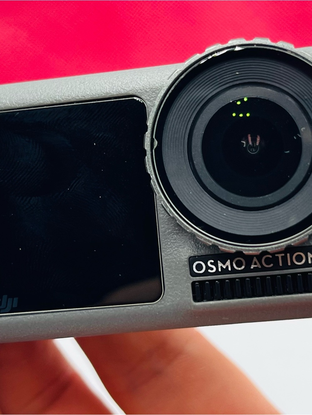 DJI Osmo Action Camera in Gray with Black Lens